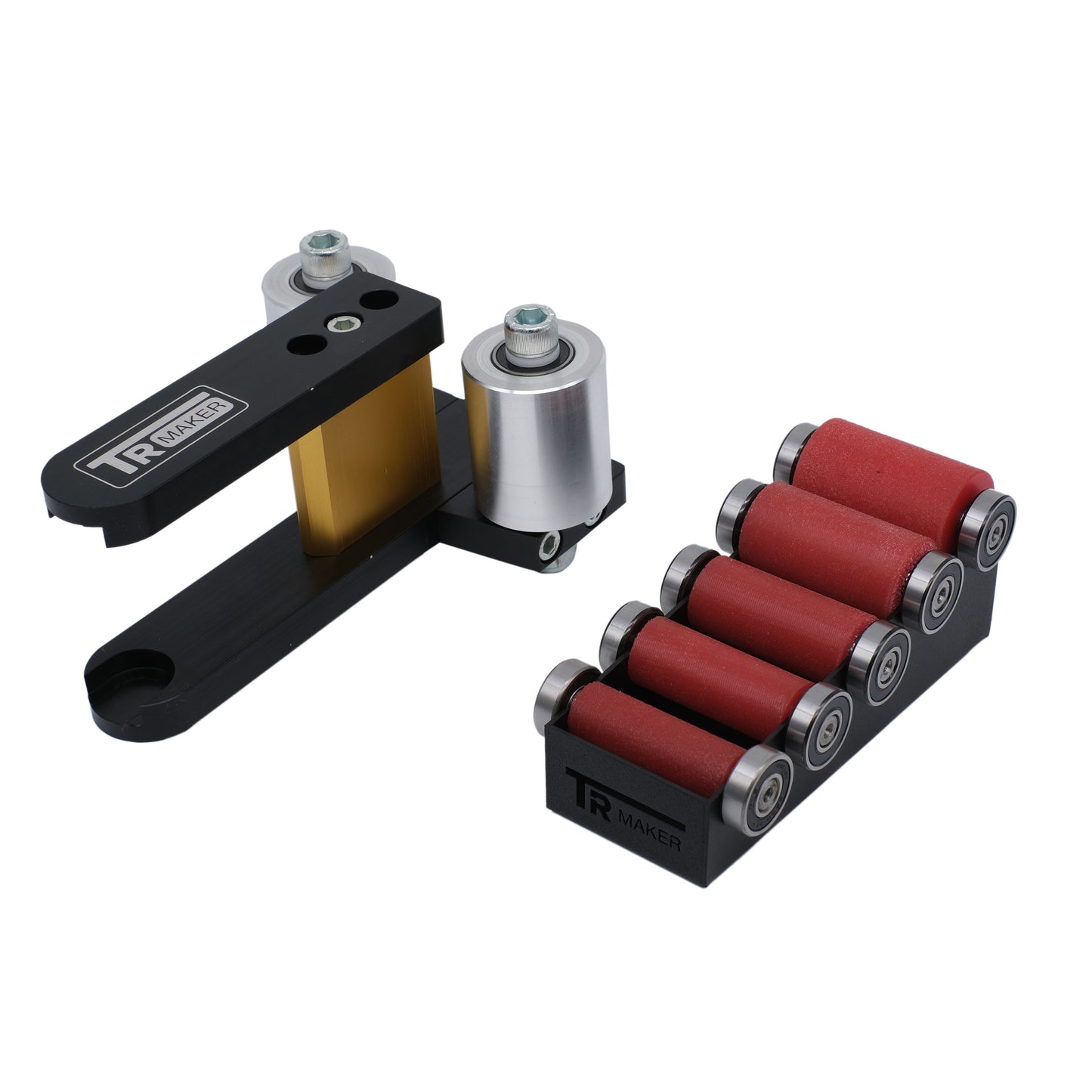TR Maker Belt Grinder 2x72 small wheel set & holder for  grinders Black  color