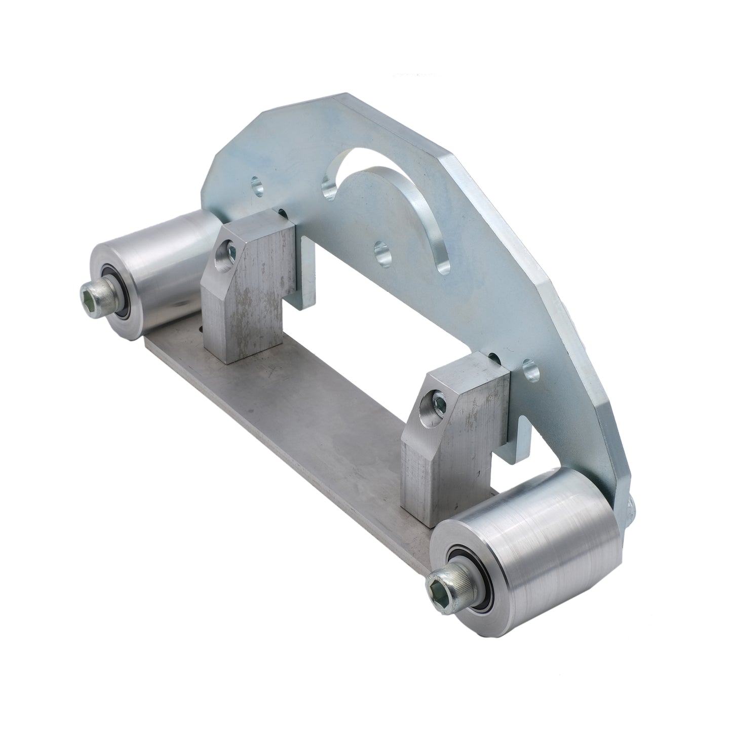 TR MAKER Belt Grinder D-Backing plate for 2x72" knife making grinder with wheels