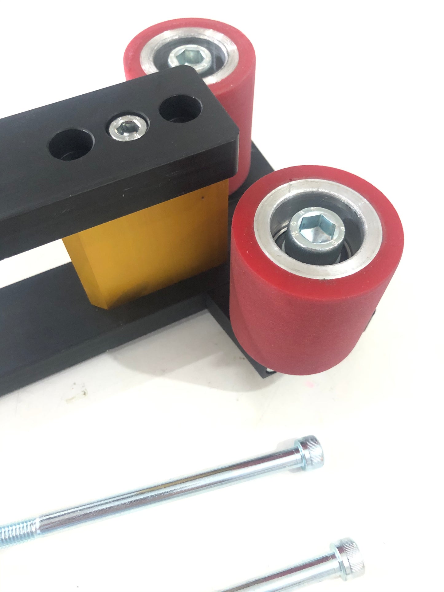 2x72 Belt Grinder Small wheel holder for grinders 2 big wheel Rubber